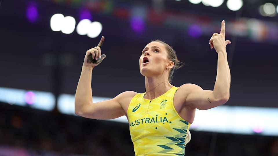 Paris 2024 Olympics: Must-See Highlights and Full List of Winners 81 | Mania Africa | maniainc.com Australia’s Nina Kennedy celebrating her gold | Olympics 2024 Full Highlights and Results | Mania Africa