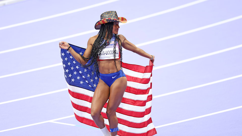 Paris 2024 Olympics: Must-See Highlights and Full List of Winners 62 | Mania Africa | maniainc.com Tara Davis-Woodhall clinched the women