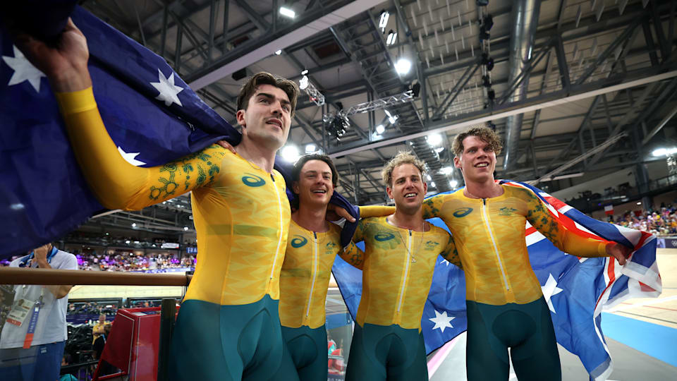 Paris 2024 Olympics: Must-See Highlights and Full List of Winners 77 | Mania Africa | maniainc.com Team Australia celebrating gold in the men