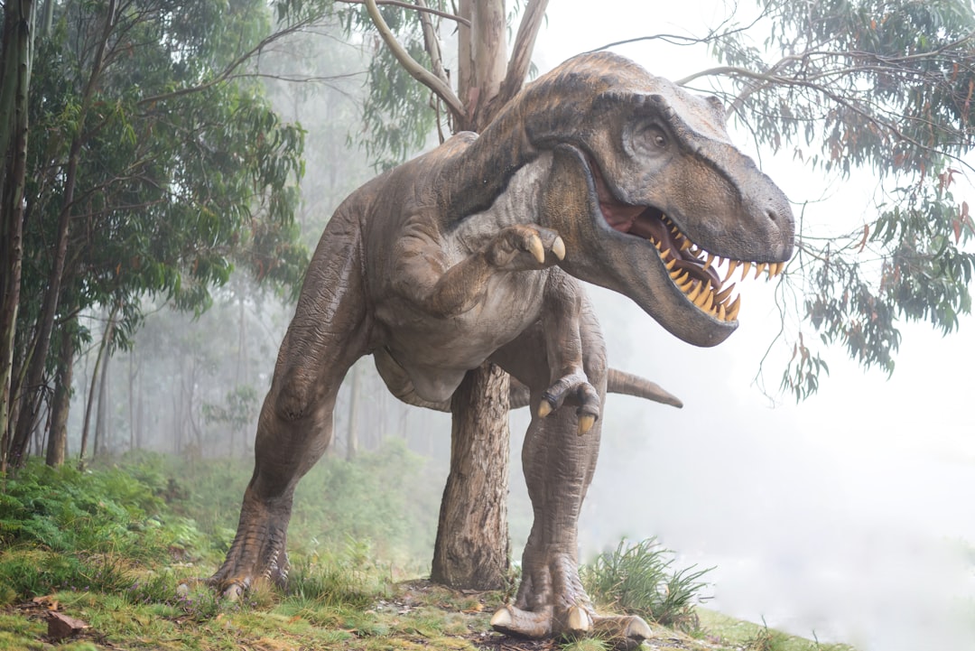 Evolution is Revolution 4 | Mania Africa | maniainc.com brown dinosaur illustration