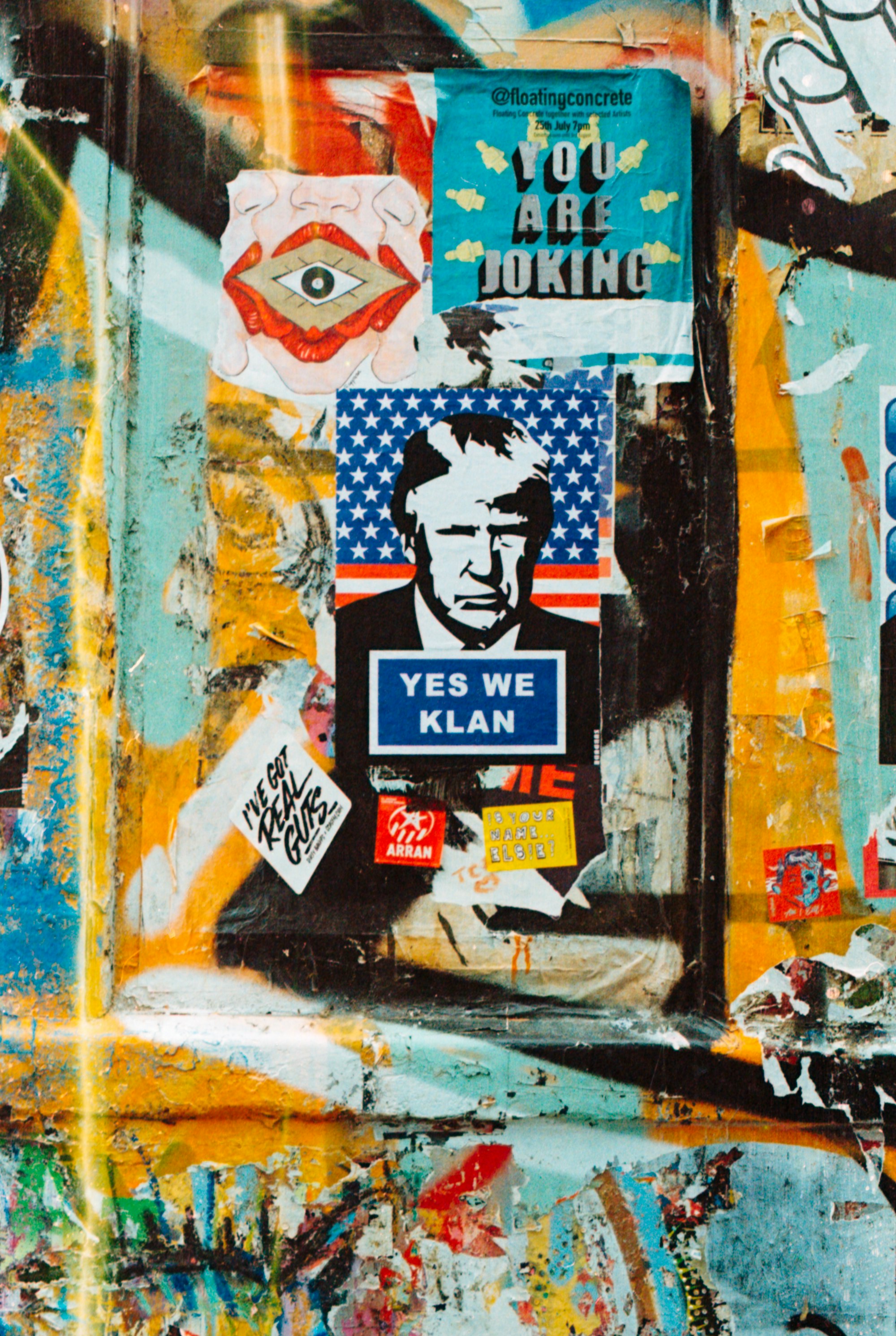 Conspiracy Theories and Extremism: Is a Civil War Looming in America? 19 | Mania Africa | maniainc.com A Trump poster written
