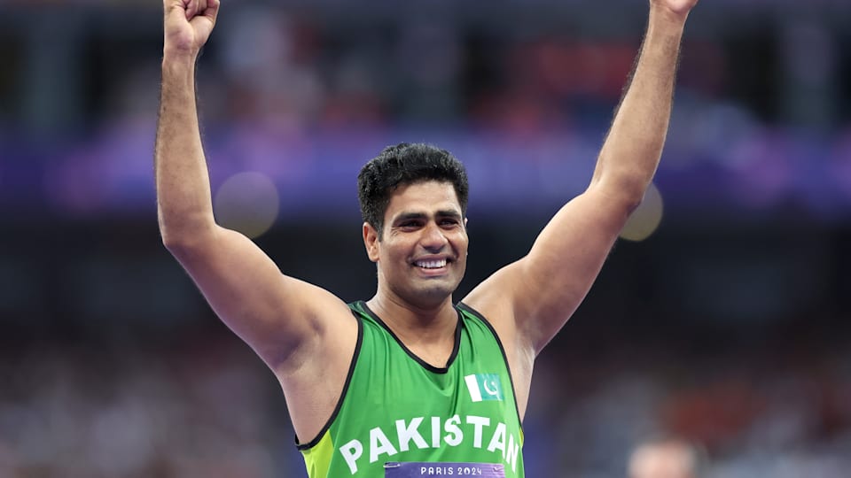 Paris 2024 Olympics: Must-See Highlights and Full List of Winners 58 | Mania Africa | maniainc.com Pakistan Arshad Nadeem clinched gold and broke the world record in the men’s javelin throw | Paris 2024 Olympics Highlights and Full Results | Mania Sports