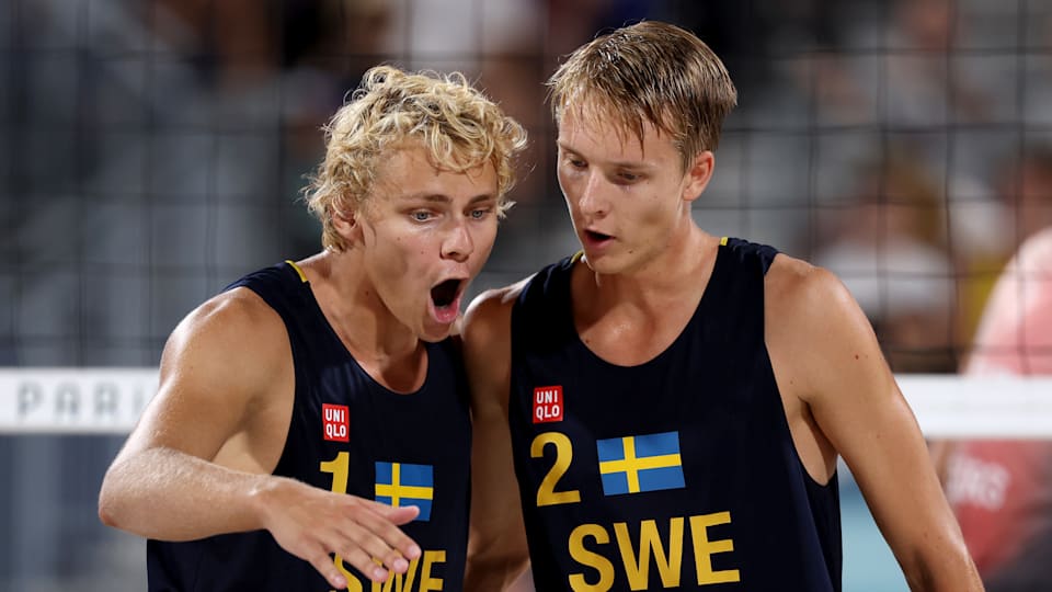 Paris 2024 Olympics: Must-See Highlights and Full List of Winners 15 | Mania Africa | maniainc.com Sweden made history after claiming their first-ever Olympic beach volleyball medal with a gold finish in the men