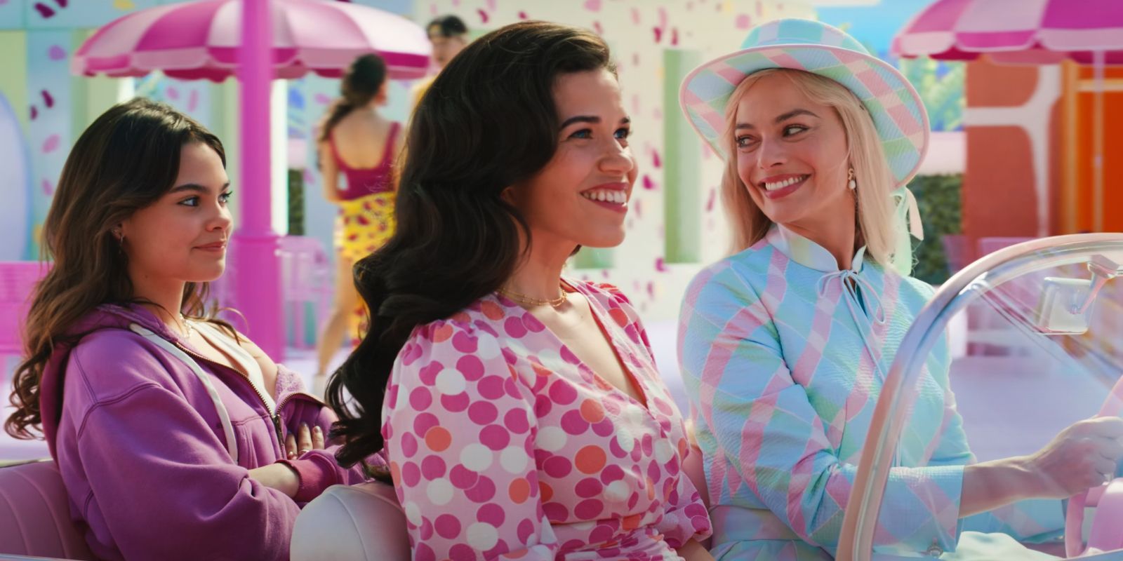 The Hidden Messages in the Barbie Movie: Critical Gender Issues We Can't Ignore 12 | Mania Africa | maniainc.com Gloria is more excited to meet Barbie than her daughter Sasha | The Hidden Messages in the Barbie Movie: Critical Gender Issues We Can