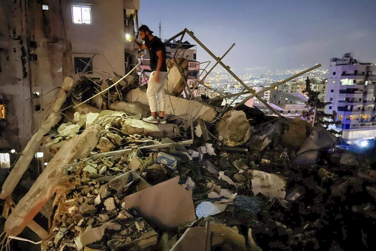 Middle-East War Looms: Israel Kills Hamas Leader Ismail Haniyeh and Hezbollah Commander 3 | Mania Africa | maniainc.com The rubble of an apartment in Beirut that was struck by an Israeli missile | Killing of Hezbollah Commander Feared Likely to Stoke All-Out War Between Israel and Hezbollah | Mania Africa