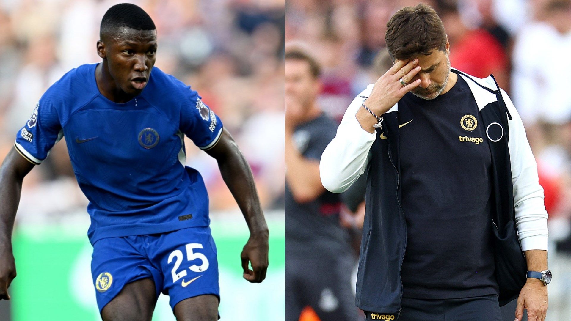 West Ham Nick Chelsea as Aston Villa Hammer Everton in EPL GW 2 Games 25 | Mania Africa | maniainc.com Pochettino and Caicedo