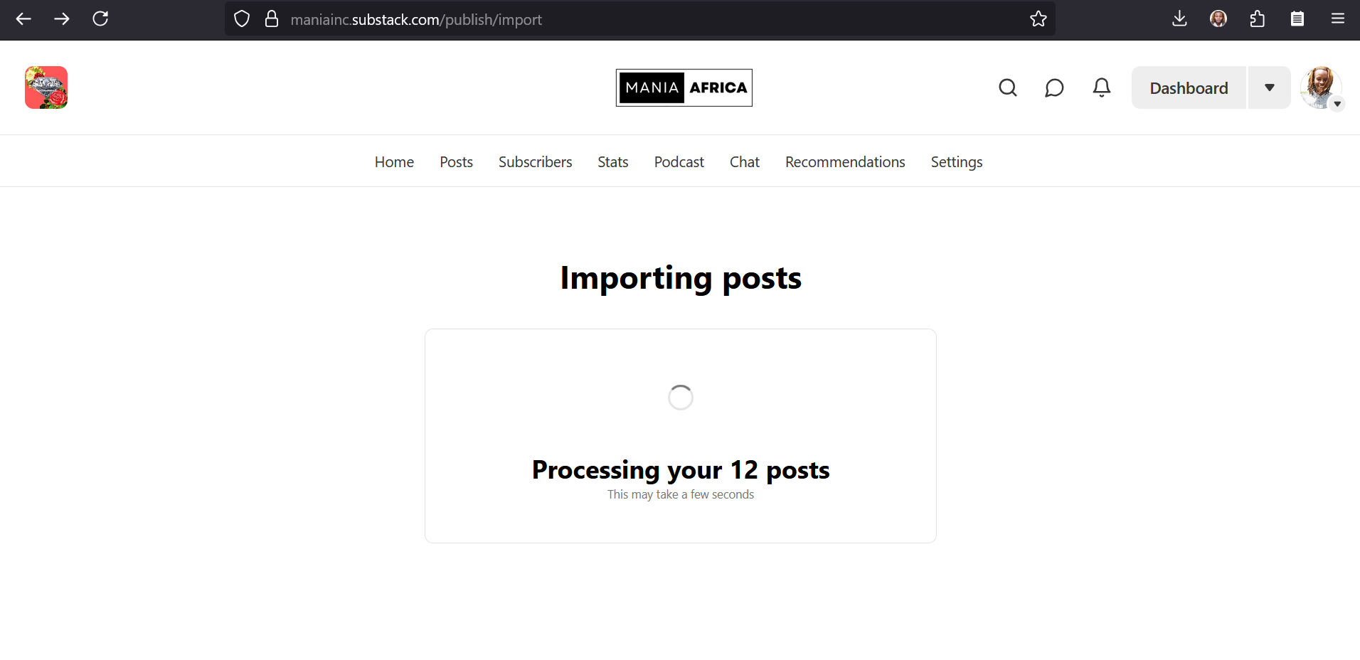 Migrating from Ghost to Substack by Migrating from Ghost to WordPress 11 | Mania Africa | maniainc.com Posts Imported Backend