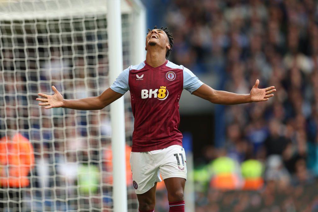 Ollie Watkins celebrating