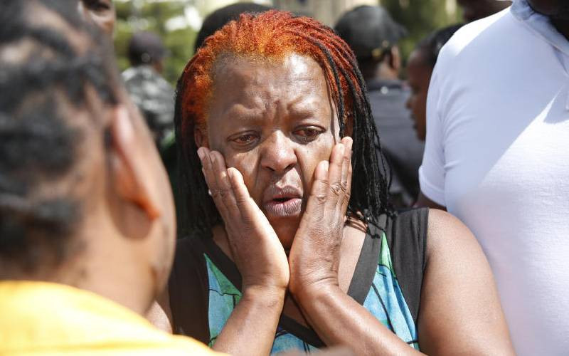 The SHA/SHIF Controversy: How Kenya’s Public Health System Was Crippled 2 | Mania Africa | maniainc.com Grace Mulei, a patient who stormed the Health Minister's office demanding for better healthcare facilitation under SHA/SHIF