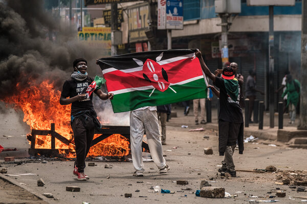 Raila Odinga’s Defeat at the AUC Chairmanship Vote: A Turning Point for Kenyan Politics 5 | Mania Africa | maniainc.com Kenyan Gen-Z protestors during the June 2024 protests - Kenyan Government Accused of Abductions, Torture, and Extrajudicial Killings of Political Dissidents